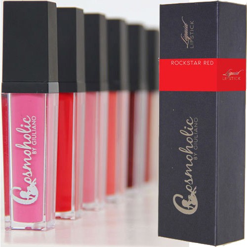 Cosmoholic By Giuliano Lipstick- Rockstar Red 0.3 oz. - 9ml