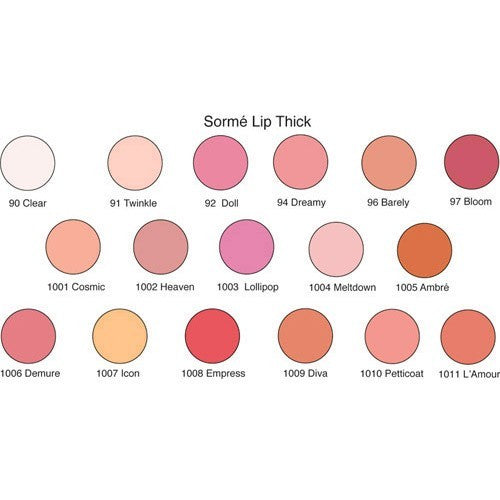 Sorme Lip Thick Super Plumping  Gloss 0.11 oz -Lollipop 1003