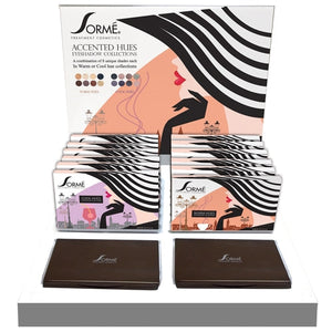 Palette de fards à paupières Sorme 8 couleurs - Teintes froides ESP-C