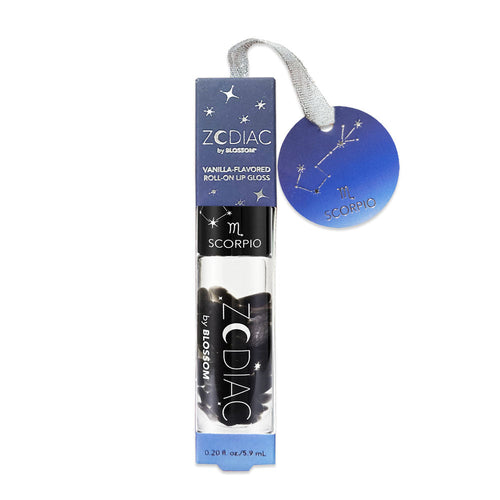 Blossom Zodiac Roll-on Lip Gloss Ornement Boîte Scorpion 20046