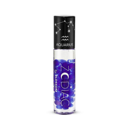Blossom Zodiac Roll-on Lip Gloss Ornament Box - Aquarius