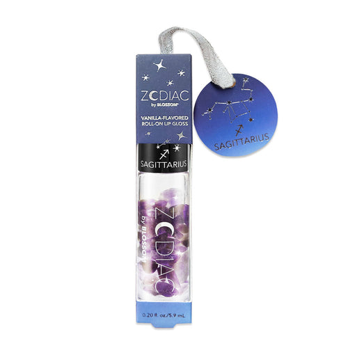 Boîte d'Ornement de Brillant à Lèvres Roll-on Zodiaque Blossom - Sagittaire