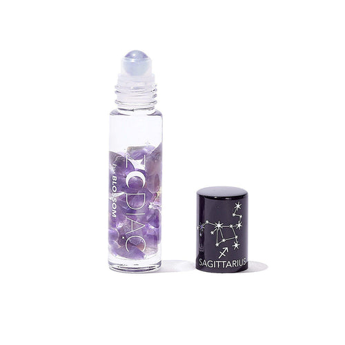 Boîte d'Ornement de Brillant à Lèvres Roll-on Zodiaque Blossom - Sagittaire