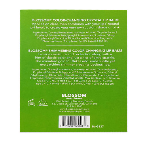 Baume à Lèvres Blossom Coffret Cadeau 2 Pièces BL-GS27 50028