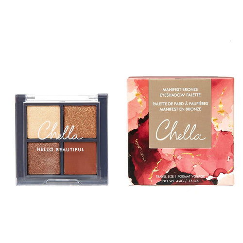 Chella Mini Palette de Fards à Paupières 4g - Manifest Bronze 200001