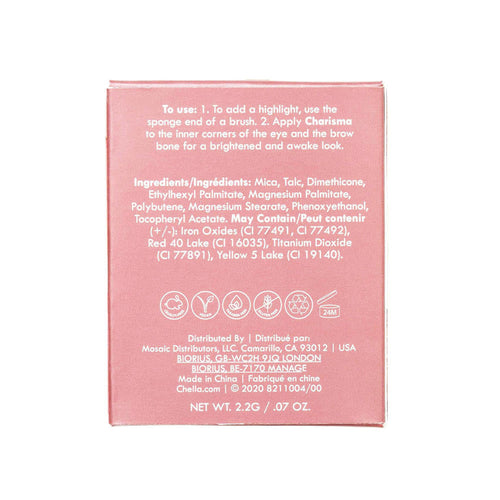 Chella Charisma Refill Eyeshadow Pearl - Soft Gold 2.6g 1004