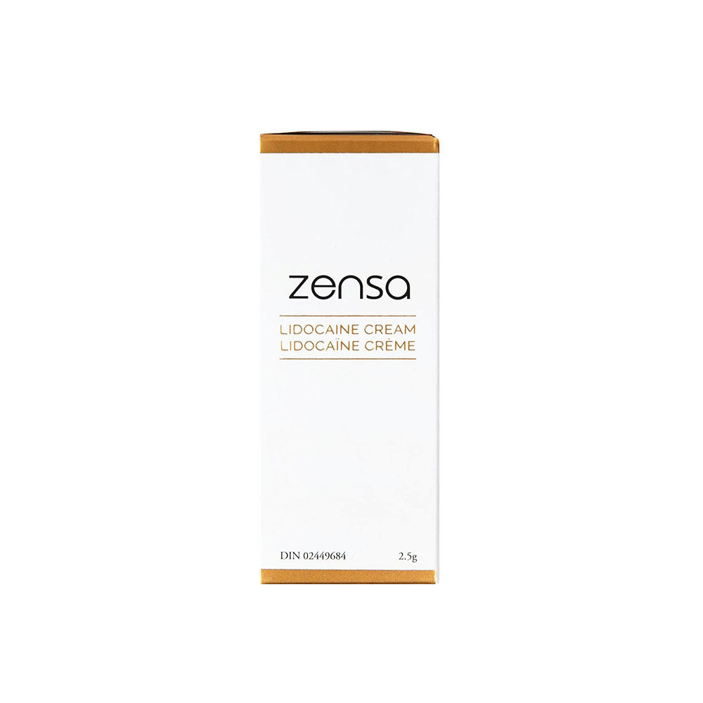 Crème à la lidocaïne Zensa (crème anesthésiante) 2,5 g 62006