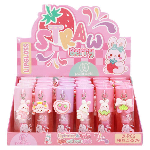 POLA AYLR Brillant à lèvres scintillant Strawberry Charm LC8329 68329