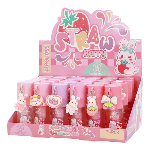POLA AYLR Brillant à lèvres scintillant Strawberry Charm LC8329 68329