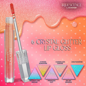Blossom Iridescence Crystal Lip Gloss Oh My Geodes 80423