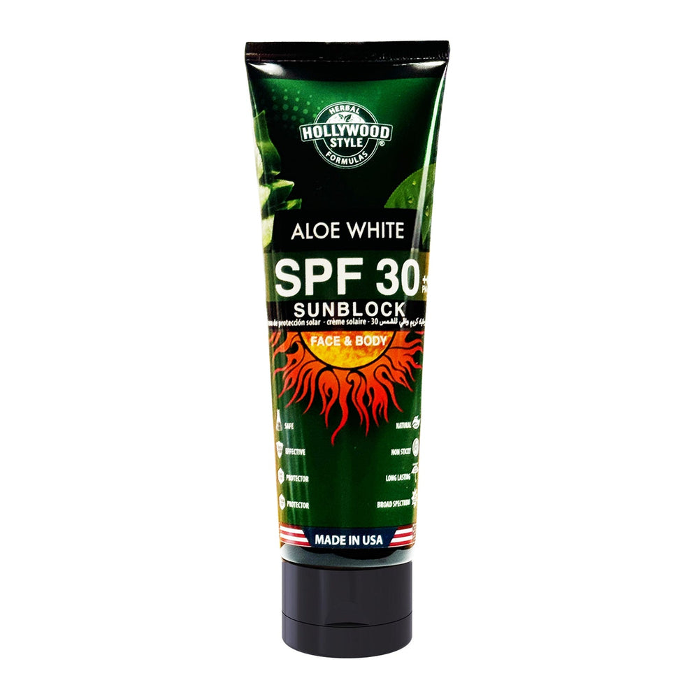 Écran solaire Hollywood Style Aloe White FPS 30 37086
