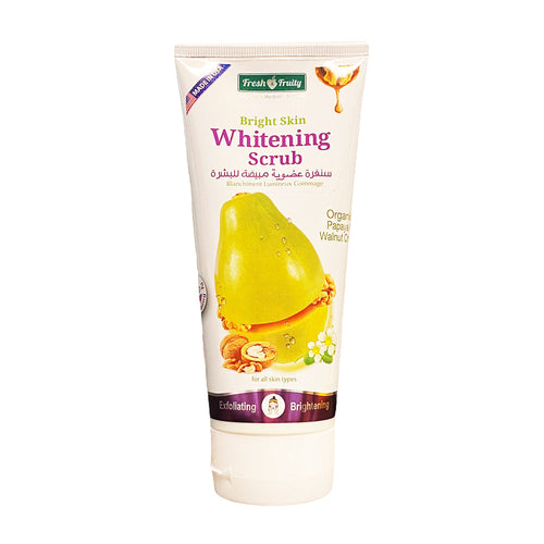 Gommage éclaircissant Fresh & Fruity pour peau éclatante 150 g 01044