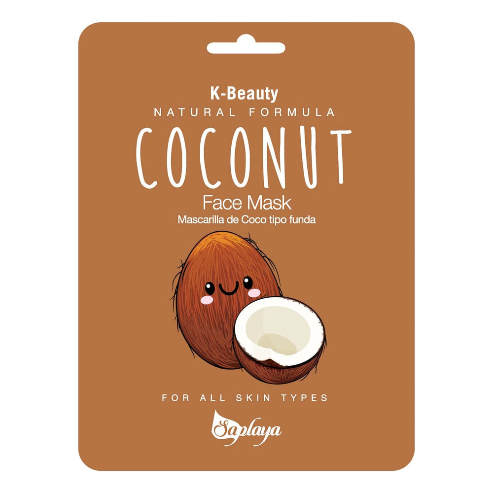 Masque Visage Nourrissant Naturel à la Noix de Coco Saplaya 25ml SFM010