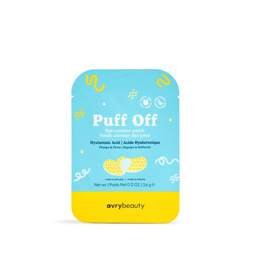 AvryBeauty Puff Off Eye Contour Patch - Hyaluronic Acid