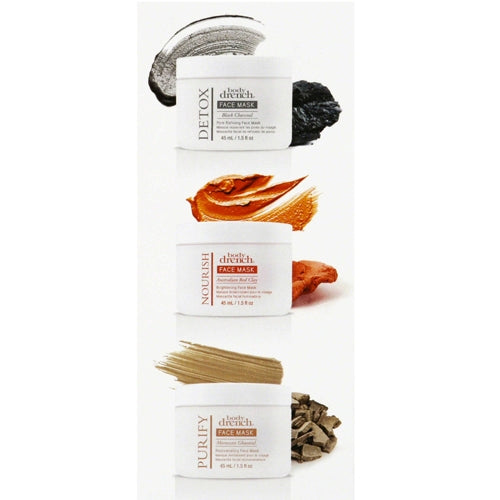 Bodydrench Masque de boue pour le visage Soins instantanés pour la peau (lot de 3) 10170