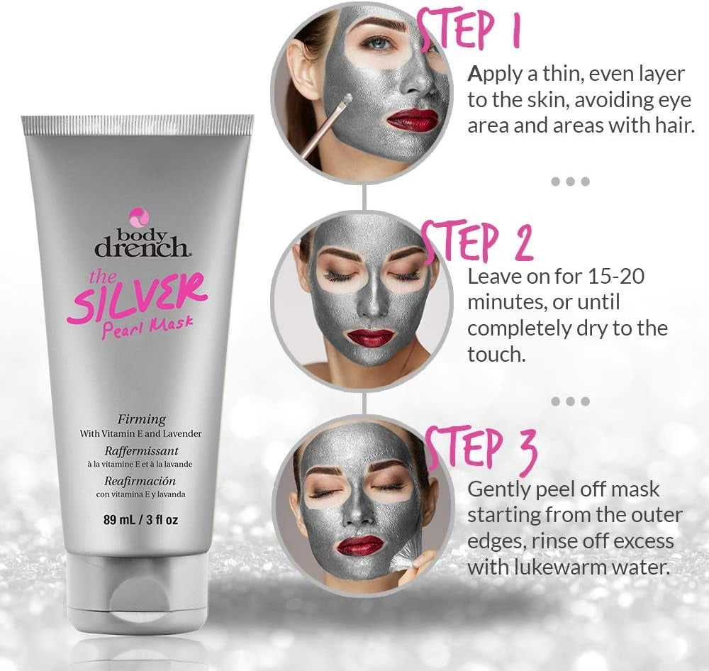 Bodydrench The Silver Pearl Mask Raffermissant 89 ml /3 oz 71409
