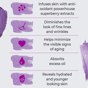 Bodydrench Le masque violet aux baies rajeunissant 89 ml 71411
