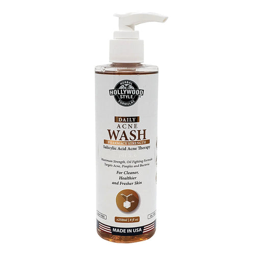 Hollywood Style Daily Acne Wash w/ Pump 8 oz  76023