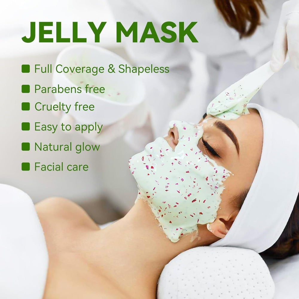 Masque en poudre gélifié anti-âge à la Centella Asiatica 650g 09569