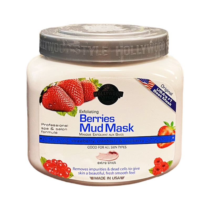 Masque de boue exfoliant aux baies Hollywood Style 597 g 52300