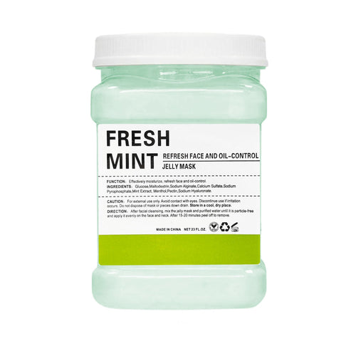 Masque en poudre à la gelée de menthe fraîche 650g 09564