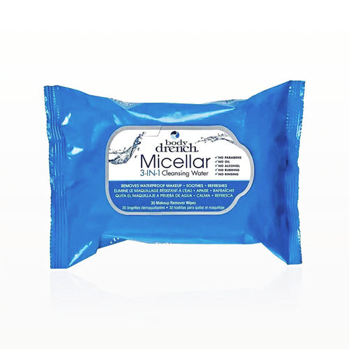 Bodydrench Eau Nettoyante Micellaire 3-EN-1 30 Lingettes 65984