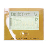 Ballet Gold Ballet Needles 50PK F3"G" 02512