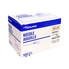 Terumo Needle 25G x 5/8", 0.50mm x 16mm 100 units NN2516R