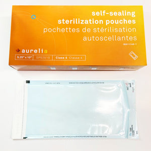 Aurelia Sterilization Pouches 5.25"x10" 200 ct. SP52510