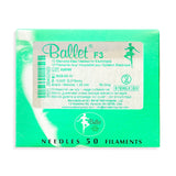 Ballet Stainless Steel Electrolysis Needles F3 -50/pk 02502