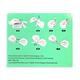 Ballet Stainless Steel Electrolysis Needles F5 -50/pk 02504
