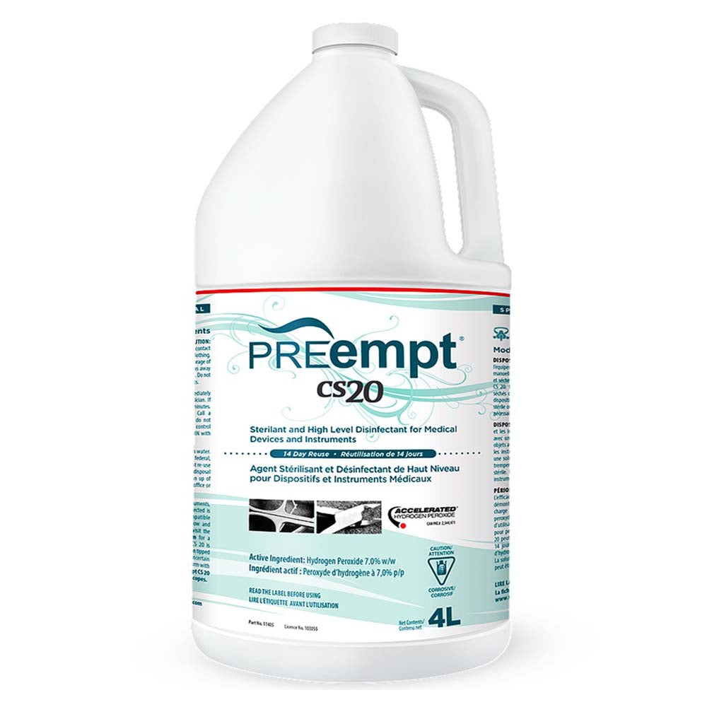 PREempt CS20 Stérilisant et désinfectant 4L PRE11405