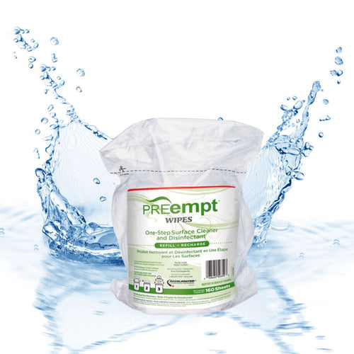 Lingettes nettoyantes et désinfectantes PREempt Recharge PRE-11229