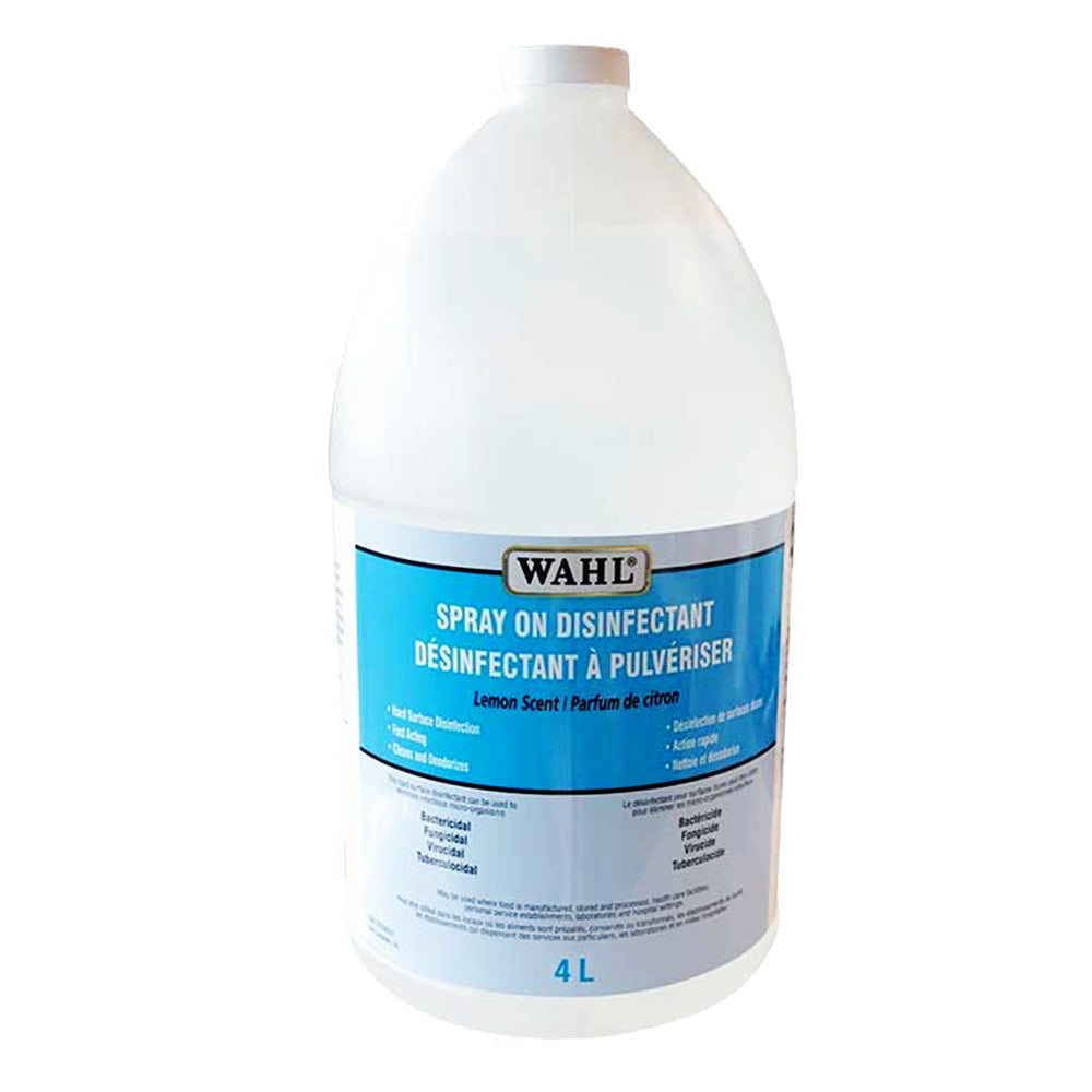 Désinfectant à vaporiser Wahl, parfum citron, 4 L 53324