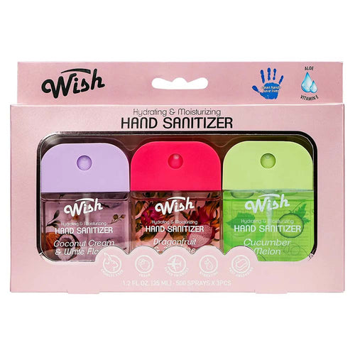 Wish Spray désinfectant pour les mains 35 ml (lot de 3) 60420