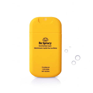 Be Sprucy Liquid Hand Sanitizer Spray Citrus 61428