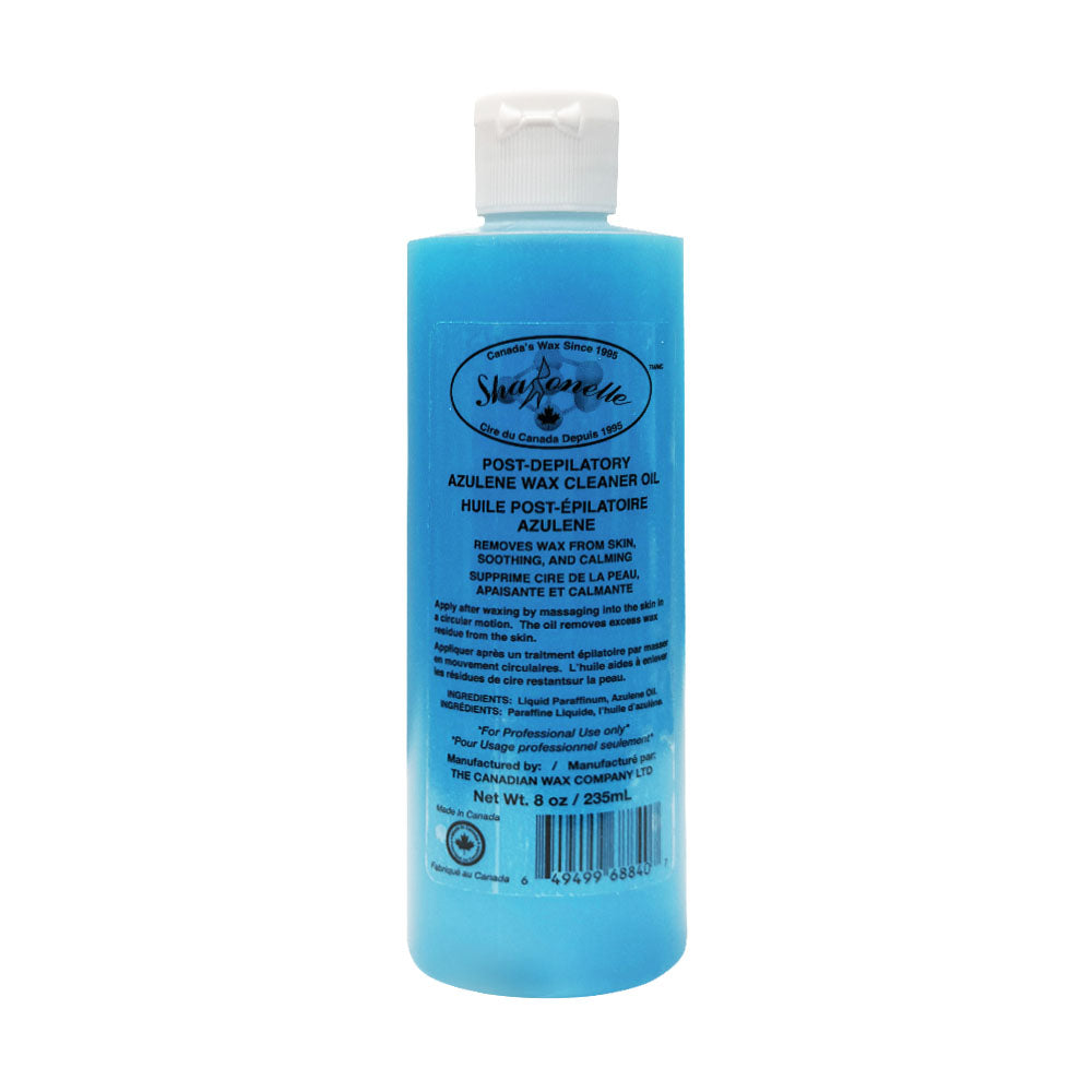 Huile nettoyante post-épilation à l'azulène Sharonelle 8 oz AO-8