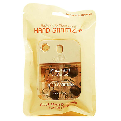 Souhait Vaporisateur Désinfectant pour les mains Prune Noire & Vanille 60382