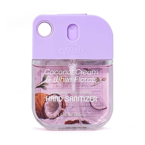 Désinfectant pour les mains en vaporisateur Wish 35 ml Crème de noix de coco 60383