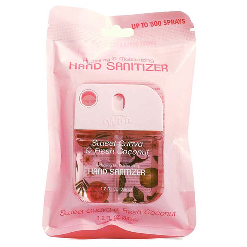 Wish Liquid Hand Sanitizer Sweet Guava & Fresh Coconut 60382