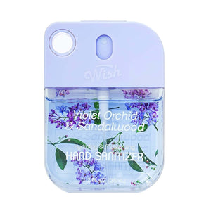 Souhait Spray Désinfectant Mains Liquide Orchidée Violette & Bois de Santal