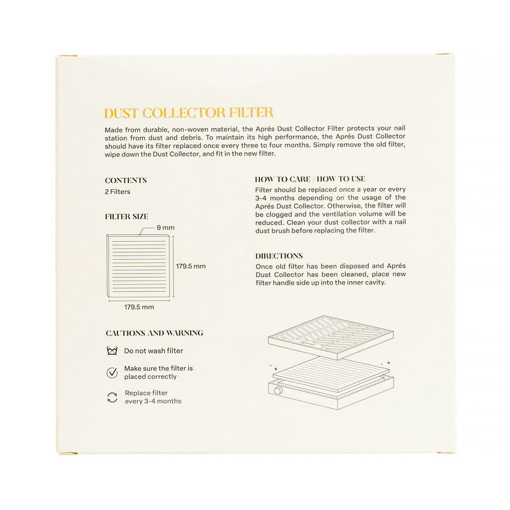 Apres Dust Collector Filter Pack 2 AP-TOOL-FR 18763