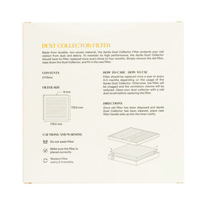 Apres Dust Collector Filter Pack 2 AP-TOOL-FR 18763