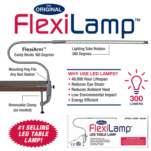 Lampe de table LED Americanails Original FlexiLamp AMN1002/77021
