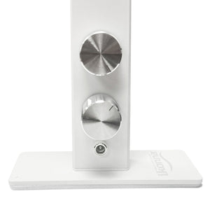 Lampe de bureau à LED pliable Ikonna Square pour ongles, blanche LMP-SQ-W48