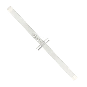 Lampe de bureau à LED pliable Ikonna Square pour ongles, blanche LMP-SQ-W48