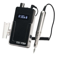 Lime à ongles électrique portable Medicool TEC-PRO noire TEC-PRO-B