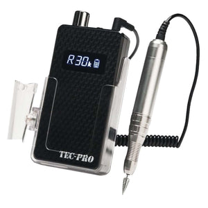 Lime à ongles électrique portable Medicool TEC-PRO noire TEC-PRO-B