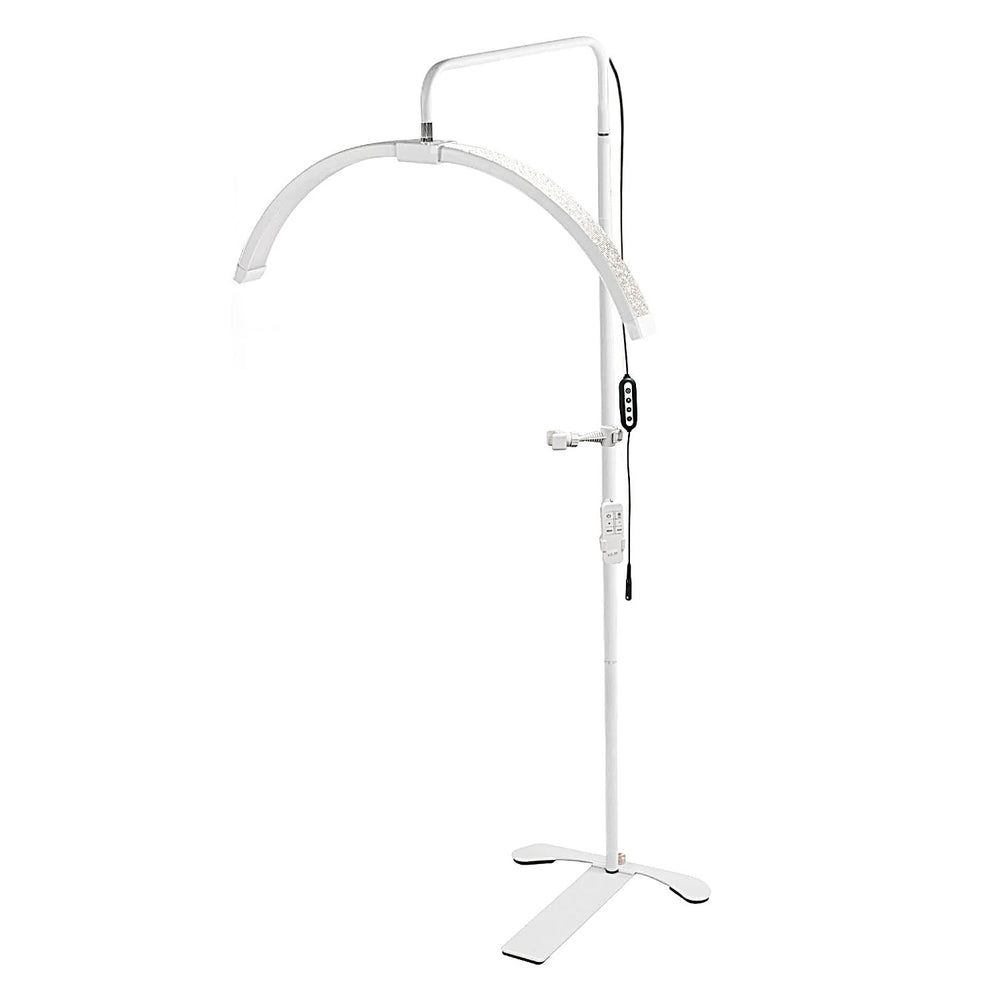 Support de Lampe Demi-Lune Ikonna Blanc avec Strass LMP-HMS-W