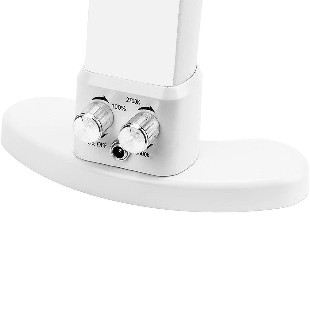 Lampe Demi-Lune Ikonna Bureau Ongles Blanche (Bouton) LMP-HM-W
